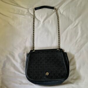 Tory Burch quilted black bag
